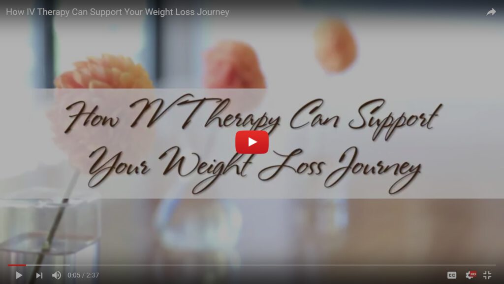 How IV Therapy Can Support Your Weight Loss Journey