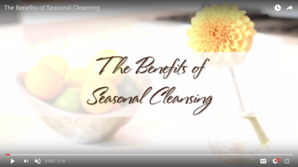 seasonal cleaning