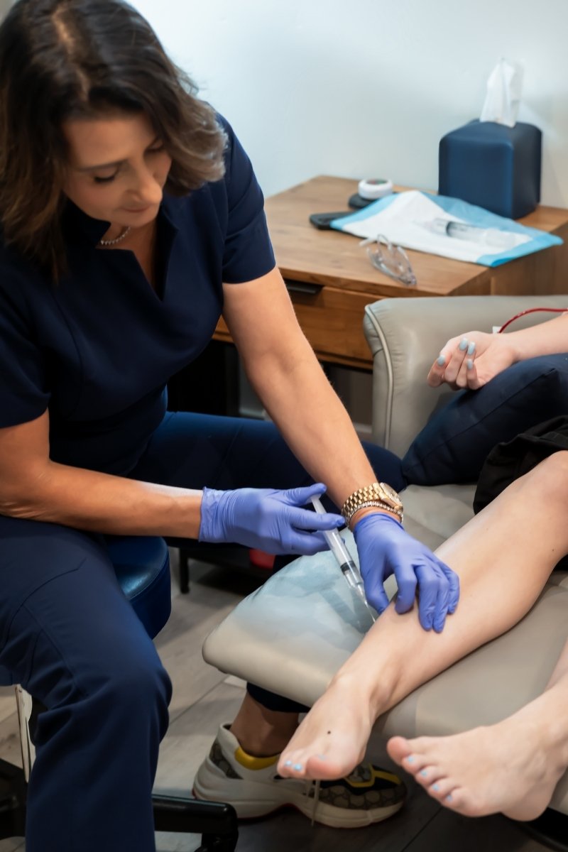 Dr Renee Young Injecting pain medication