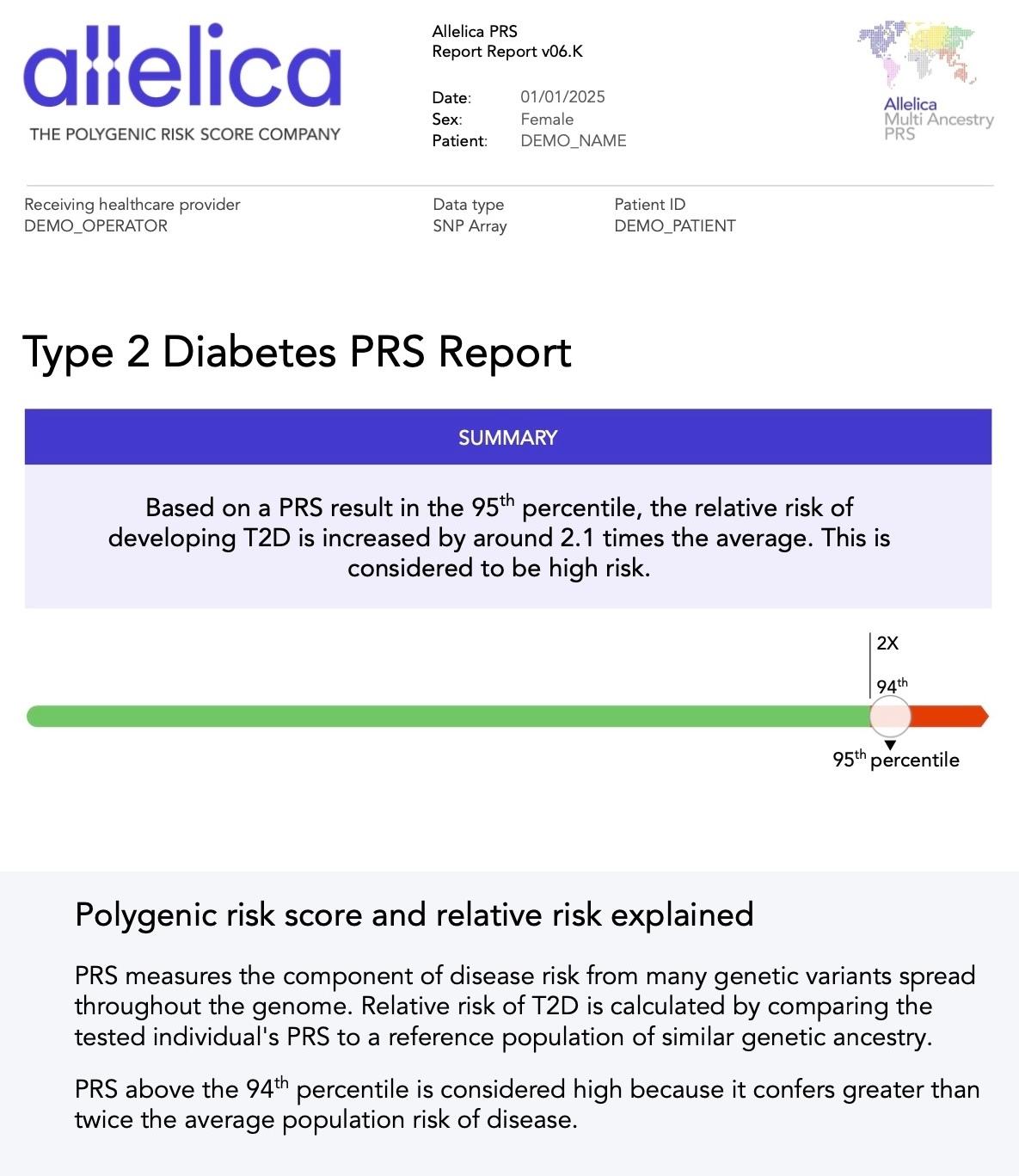 PRS report screenshot 2